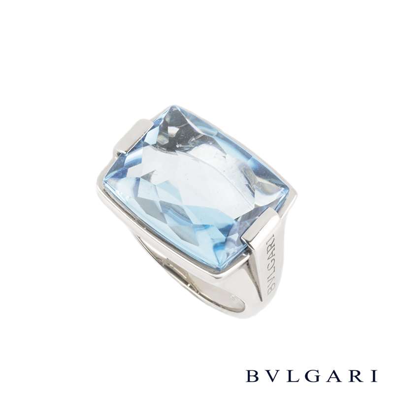 bulgari blue topaz ring